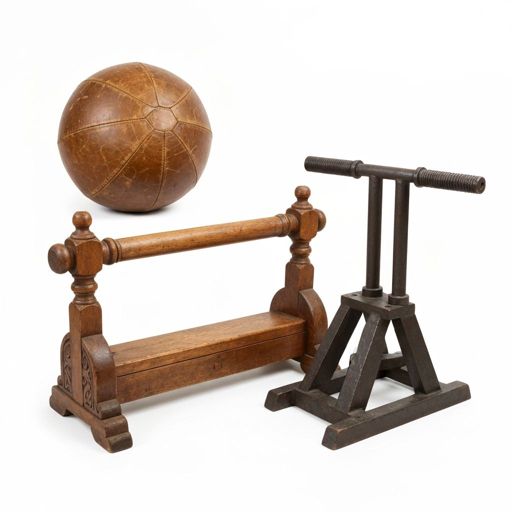 Historische Trainingsgeräte